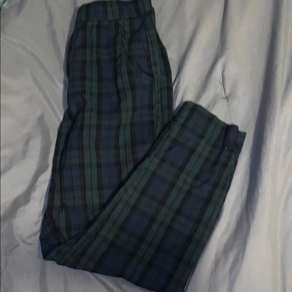 Plaid pants